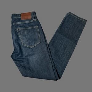 AllSaints Rex Slim Fit Mens Dark Wash Jeans W28 Denim EUC